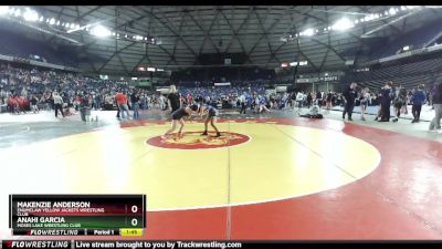 145 lbs Round 2 - Anahi Garcia, Moses Lake Wrestling Club vs Makenzie Anderson, Enumclaw Yellow Jackets Wrestling Club