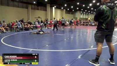 75 lbs Quarterfinal - Case Rogers, AuburnTakeDown Wrestling vs Lucas Koran, Level Up