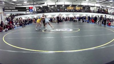 160A Champ. Round 1 - Phoenix Waters, Siena Heights University vs Lydia Krauss, McKendree University