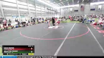 120 lbs Placement Matches (8 Team) - Zach Remer, Minnesota Red vs Braxton Moody, Kansas Blue