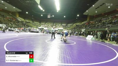 217 lbs Round Of 32 - Gabriel Ahumada, Mission Prep vs Nehemian Fields-Gutierrez, Bullard