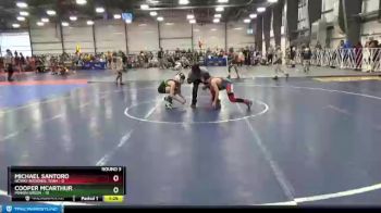 80 lbs Round 3 (6 Team) - Cooper McArthur, Minion Green vs Michael Santoro, NCWAY National Team