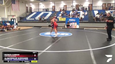 77B 1st Place Match - Slobodenluk Aleksandr, Dubuque RTC - International All-Stars vs Patrick Curran, Northern Michigan