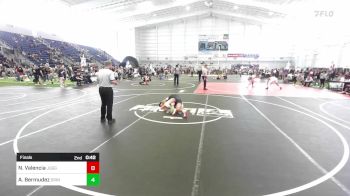 123 lbs Final - Nickolas Valencia, Juggernaut WC vs Alexander Bermudez, Grindhouse WC