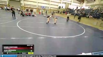 100 lbs 5th Place Match - Izzie Brunson, Slam Academy vs Emeri Mortimer, Springville