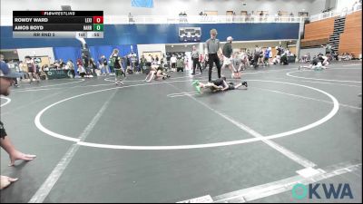 37-40 lbs Rr Rnd 5 - Rowdy Ward, Lexington Wrestling Club vs Amos Boyd, Harrah