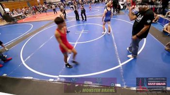 119 lbs Quarterfinal - Brady Larson, HARRAH BTB vs Noah Morris, Salina Wrestling Club