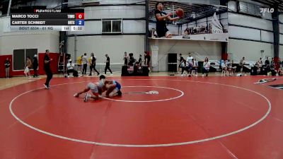 61 kg Cons. Round 6 - Marco Tocci, Tar Heel Wrestling Club vs Carter Schmidt, Oklahoma Regional Training Center