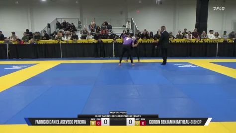 Corbin Benjamin Ratheau-Bishop vs Fabricio Daniel Asevedo Pereira 2026 Pan IBJJF Jiu-Jitsu No-Gi Championship