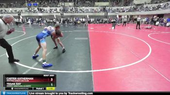 130 lbs Champ. Round 2 - Carter Katherman, Waconia Wrestling Club vs Tegan Ray, Askren Wrestling Academy