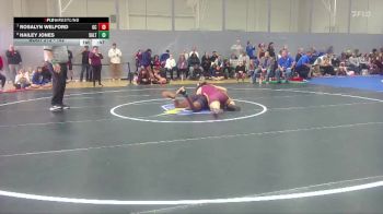 152 lbs Cons. Round 3 - Rosalyn Welford, George County High School vs Hailey Jones, Saltillo High School