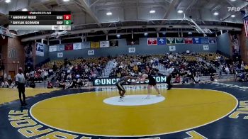 184 lbs Semifinal - Andrew Reed, Newberry vs Shylik Scriven, UNC Pembroke
