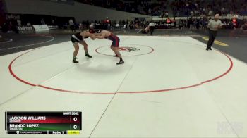 5A-182 lbs Champ. Round 1 - Jackson Williams, Lebanon vs Brando Lopez, Thurston