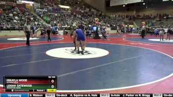 5A 140 lbs Quarterfinal - Mikayla Wood, Sylvan Hills vs Leigha Gatewood, Mountain Home