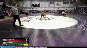 100 lbs 3rd Place Match - Daisy Ramirez, Quincy vs Diana Camargo, Wapato