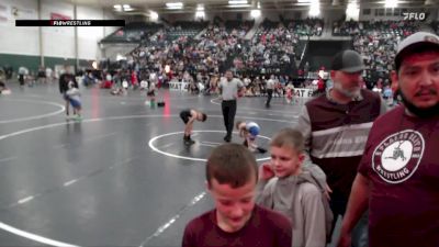 58 lbs Champ. Round 2 - Jorge Rios, Sedgwick County vs Maddon Hendrickson, Hawks Wrestling Club (Lincoln)