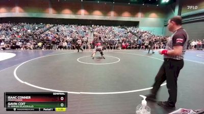 138 lbs Semifinal - Isaac Conner, Mountainside vs Gavin Coit, El Dorado (Placerville)