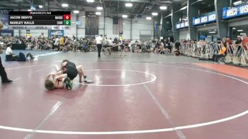 113 lbs Rr Rnd 2 - Jacob Benyo, Mat Assassins Black vs Manley Nalls, 5forty Brawlers