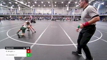 125 lbs Round Of 16 - Bubba Wright, Air Force Academy vs Ben Aranda, Cleveland State