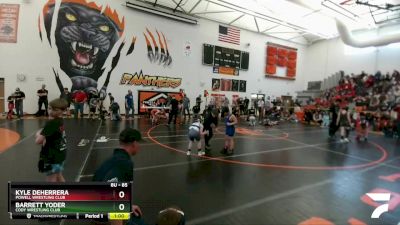 85 lbs Round 2 - Kyle DeHerrera, Powell Wrestling Club vs Barrett Yoder, Cody Wrestling Club