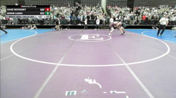 197-H lbs Round Of 32 - Gage McKigney, Kings Park vs Edwin Lanza, Westfield