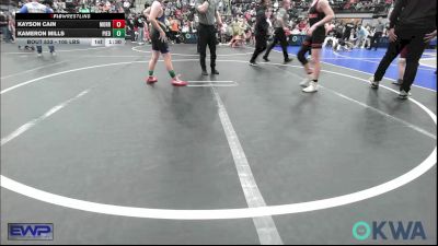 105 lbs Rr Rnd 3 - Kayson Cain, Morrison Takedown Club vs Kameron Mills, Piedmont