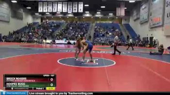 157 lbs Quarterfinal - Hoopes Bugg, Utah Valley-Unattached vs Brock Rogers, CA State University Bakersfield