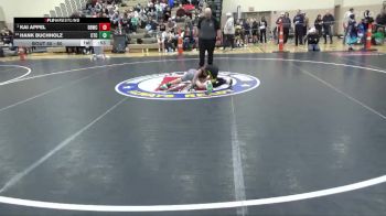 60 lbs Cons. Round 2 - Hank Buchholz, CP Takedown Club vs Kai Appel, Dakota Boyz Wrestling Club