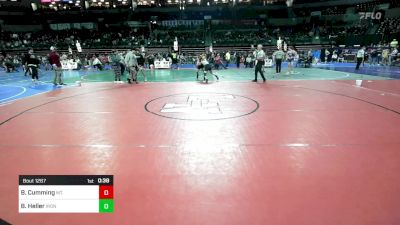 112 lbs Quarterfinal - Brody Cumming, Mt. Olive vs Bode Heller, Iron Horse