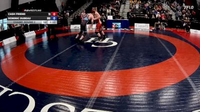 60kg Champ. Round 2 - Cash Friend, The ROC vs Dominic Dubeau, Strathcona Wrestling Club