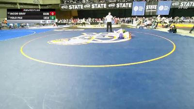 Boys 1B/2B 138 Champ. Round 2 - Jacob Gray, Goldendale vs Yolo Paz, Liberty Bell