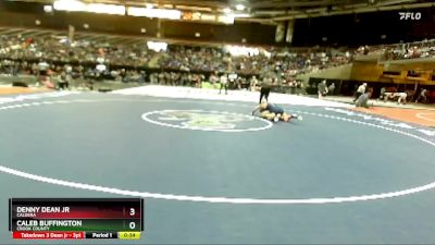 144 lbs Cons. Round 3 - Denny Dean Jr, Caldera vs Caleb Buffington, Crook County