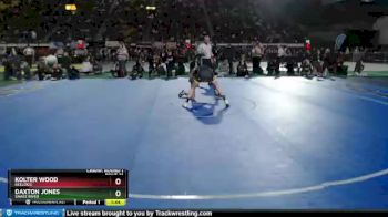 3A 120 lbs Champ. Round 1 - Kolter Wood, Kellogg vs Daxton Jones, Snake River