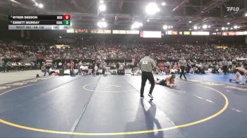 6A 106 lbs 5th Place Match - Emmitt Murray, Kuna vs Ryker Beeson, Meridian