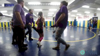 67-70 lbs Rr Rnd 1 - Kaidence O'Shields, Chickasha Youth Wrestling vs Miles DeKoch, Piedmont