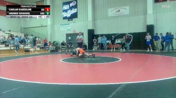 Boys 132 lbs Round 2 - Cahlan Kaberline, Onaga vs Andres Esquivel, Hayden