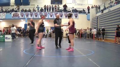 235 lbs Semifinal - Charlie Robinson, Rigby High School vs Bella Smith, Malad High School