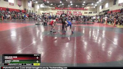 80 lbs Round 1 - Meldor Moe, Minnewaska vs Soren Larson, Willmar