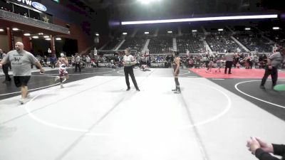 88 lbs Round Of 16 - Isaac Franco, Elbert County Wranglers vs Gabriel Cordova, Green River Grapplers