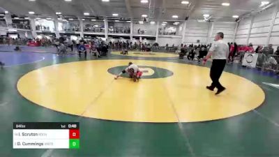 94 lbs Consi Of 8 #1 - Isaac Scruton, Rochester NH vs Dominic Cummings, Wrestlers Way