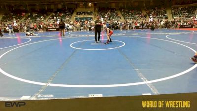 70 lbs Semifinal - John Cambra IV, Mat Assassins vs Pierce Teainor, Monster Garage