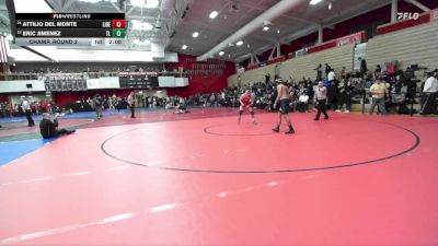 152 lbs Champ. Round 2 - Attilio Del Monte, Liberty vs Eric Jimenez, Terra Linda