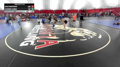 120 lbs Round 3 (8 Team) - Jack Erickson, Cameron vs Xander James, Franklin Central Flashes A