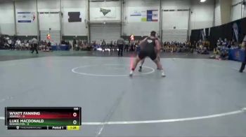 195 lbs Semis & 1st Wrestleback (8 Team) - Luke MacDonald, Bennington vs Wyatt Fanning, Waverly