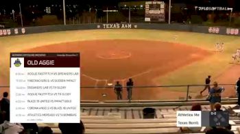 Texas Bombers Gold vs. Athletics Mercado - 2020 Bombers Exposure Weekend - Old Aggie Field - Pool Play