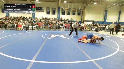 132 lbs Quarterfinal - Jack Alves, Bridgewater-Raynham vs Thomas Nguyen, Braintree