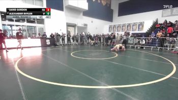 113 lbs Cons. Round 6 - Alexander Butler, Villa Park vs David Gordon, Peninsula