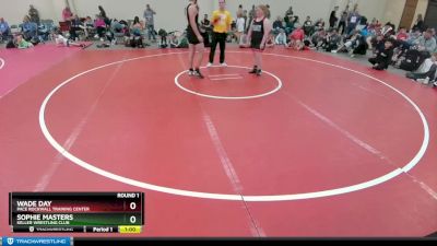 195-201 lbs Round 1 - Sophie Masters, Keller Wrestling Club vs Wade Day, Pace Rockwall Training Center