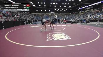 120 lbs Quarterfinal - Kensley Medrano, Emporia Hs vs Ashley McMullin, Newton Hs