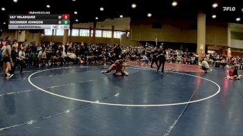 113 lbs Quarterfinal - Lily Velasquez, BRAWL PINK vs December Johnson, Alexander Spartans